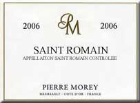 Saint Romain (chardonnay) from Pierre Morey