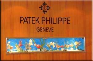 Patek Philippe and aquarium