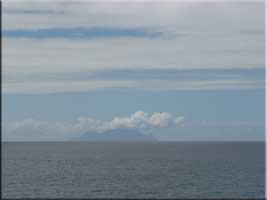 Bright Sunday over Saba