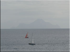 Cloudy Tuesday over Saba