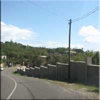 Construction across from Bay Rouge