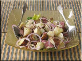 Salad with Hearts of Palm