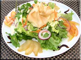 St Marcellin salad