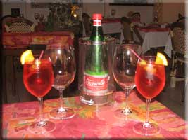 Proseco and Campari