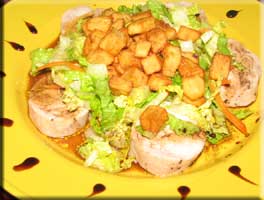 Salade lapin