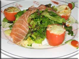 smoked salmon salad