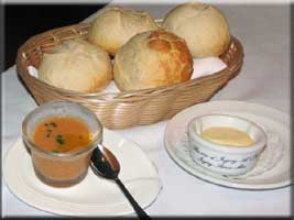 Bread, AOC butter, and amuse bouche