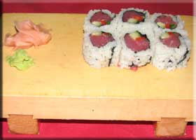 Spicy tuna rolls